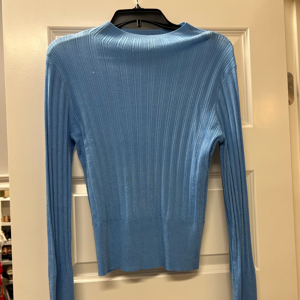 Rag & Bone Jersey Mock Neck Top